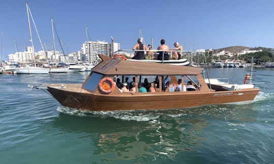 SEA EXPLORER boat for up to 29 pax Boat private charter in san antonio abad