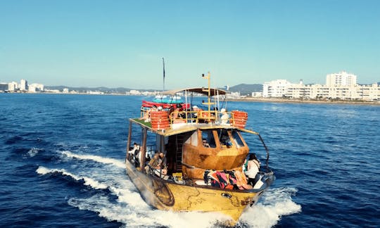 Boat for up to 41 pax in Sant Antoni de Portmany