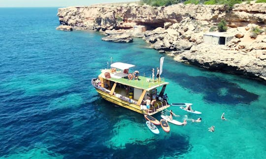 Boat for up to 41 pax in Sant Antoni de Portmany