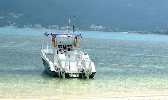 Mer profonde et pêche à la traîne sur l'île d'Eden, Seychelles