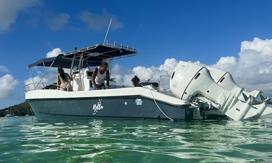 Mer profonde et pêche à la traîne sur l'île d'Eden, Seychelles