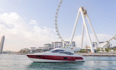 Iate Lana Luxury Flybridge de 62 pés para alugar