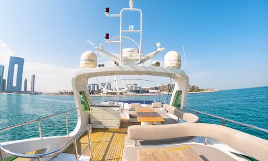 Lana Luxury Flybridge 62ft Yacht for Charter