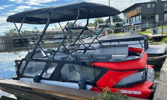 Novo pontão de festa de cruzeiro Sea Doo Switch de 18 pés em Keswick, Georgina