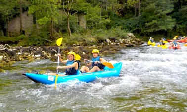 Safari en canoa por el río Kupa, Croacia