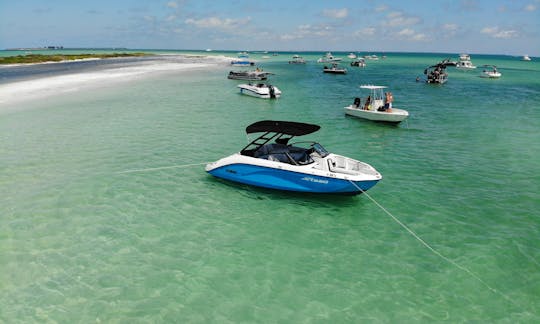 2023 Yamaha AR220 with a Licensed Captain in Gulfport, Florida