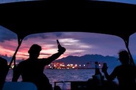 Luxury on the Water -10 Person BBQ Party Pontoon in Vancouver False Creek