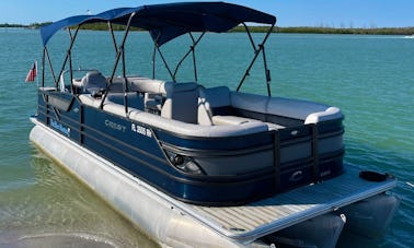 Crest 250 Tri Toon for rent in Venice, Florida