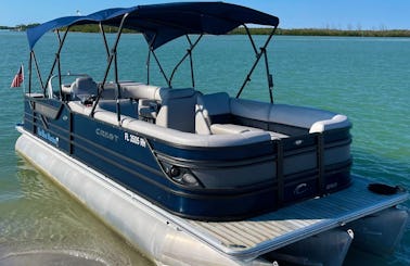 Crest 250 Tri Toon for rent in Venice, Florida