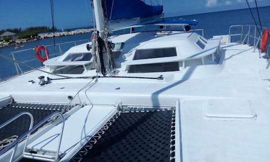 Deck  Catch a dream Catamaran Tour Montego bay