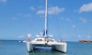 Private 65ft Catamaran for Charter Trips in Montego Bay