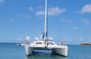 Private 65ft Catamaran for Charter Trips in Montego Bay