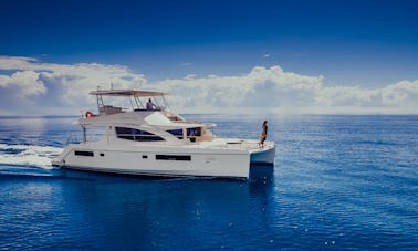 Leopard 51̈Kattu à Puerto Aventuras, menu de luxe de Tulum et bar premium inclus