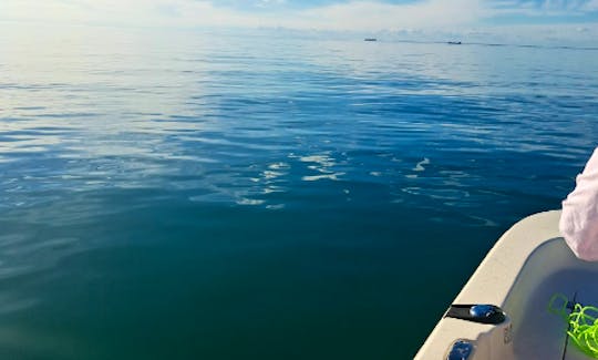 Imagine being on the ocean on a nice flat calm day like this