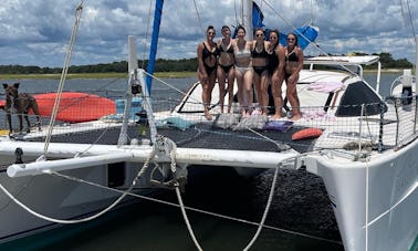 🎉🐬⛵️HUGE Sailing Catamaran Yacht in Charleston on Folly Beach, South Carolina