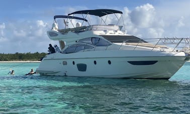 Azimut 49ft Motor Yacht Departing from Cancun - Isla Mujeres
