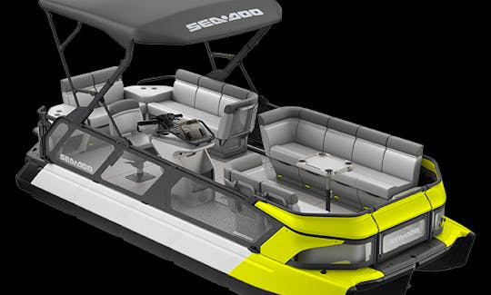 Sea-Doo Switch Sport pontoon boat interior