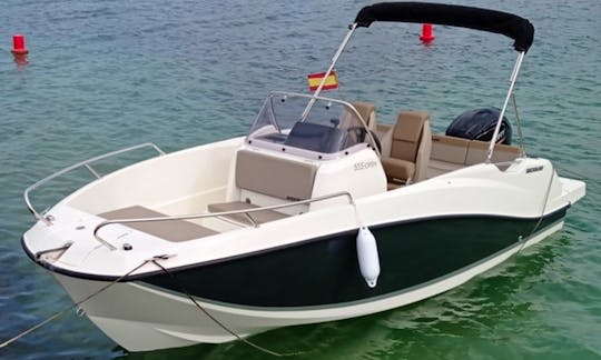 Rent this Speedboat Q590 'Astreo' 115hp for 6 people in Palma, Spain
