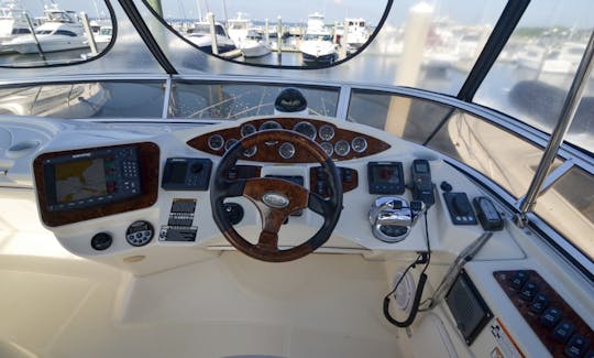   Meridian 50’ Fly Bridge Yacht 