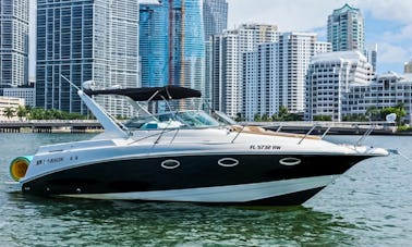 Miami Private Yacht trip on a Larson 32ft (1 HOUR FREE)