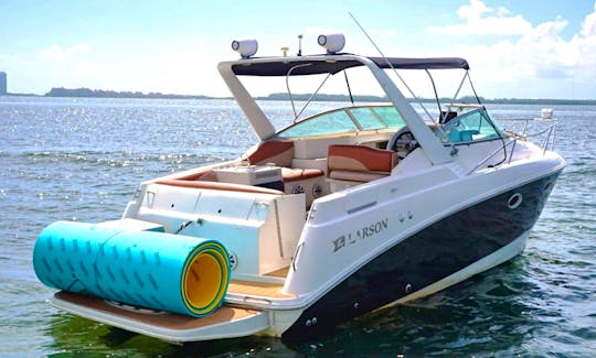 Miami Private Yacht trip on a Larson 32ft (1 HOUR FREE)