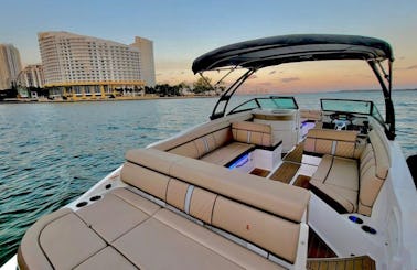 Private boat tour & cruise on a Sea Ray 29' (1 hour free) in Miami