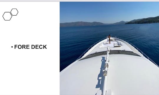 104ft Leo power mega yacht with an amazing experience in Bodrum WB43!