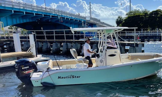 Waterfront Escape, We Charter our center console Nautic Star Cape Coral, Florida