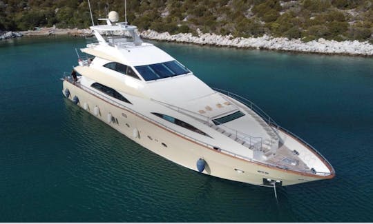 104ft BODRUM yacht with 5 cabins available for 10 guests WB53!