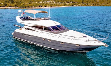 55ft princess yacht holding 4 guests in BODRUM! WB 54!