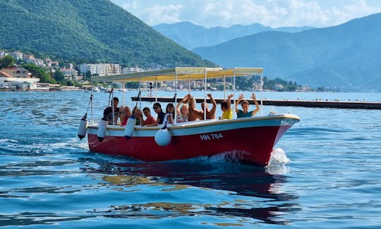 Taxi boat in Herceg - Novi