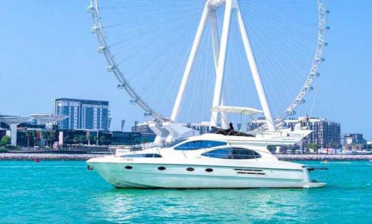 Charter the yacht of your dreams 50' Azimut Cozmo in Dubai, United Arab Emirates