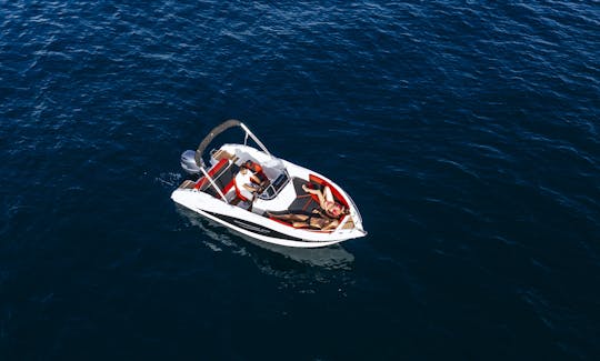 Okiboats Barracuda 545 Black Rental In Zadar, Croatia