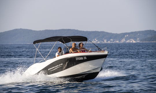 Okiboats Barracuda 545 Black Rental In Zadar, Croatia