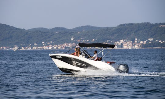 Okiboats Barracuda 545 Black Rental In Zadar, Croatia