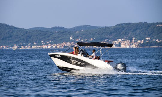Okiboats Barracuda 545 Black Rental In Zadar, Croatia