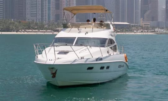 Charter our 45' British Sealine Yacht From Dubai