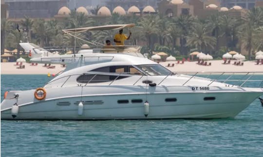 Charter our 45' British Sealine Yacht From Dubai