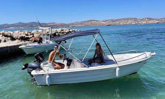 Center Console for 5 People for Rent in Paros, Greece