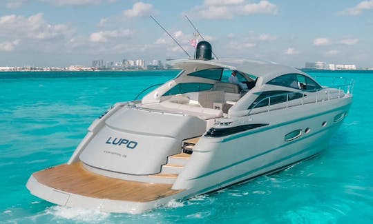 Powerful Luxury New Pershing 60FT Cancun for the First Time Available for Rental