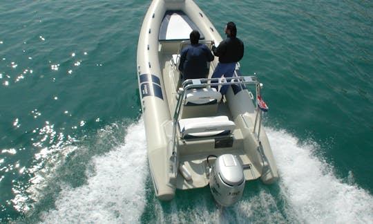 Flyer 575 RIB Rental in Lecco, Italy