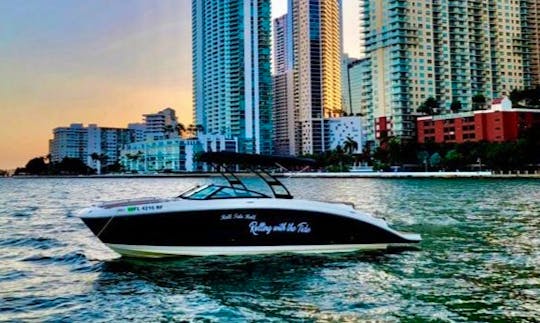 Miami Private boat tour & Cruise on a Sea ray 29 (1 HOUR FREE) in Miami, Florida