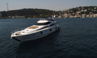 72ft incredible R Motoryat holding 8 guests in Istanbul B67!