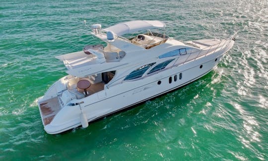 62' Captained Azimut Luxury Yacht