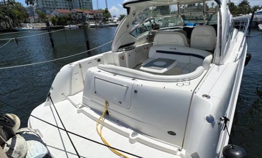 ⭐️⭐️⭐️⭐️⭐️ Enjoy 48' Luxuxy Yacht and Jetski in Miami: Sea Ray Sundancer`