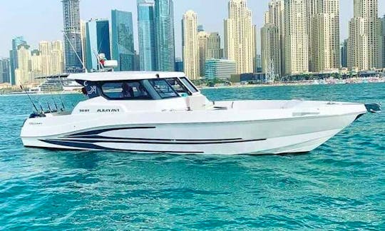 36ft Gulf Craft Motor Yacht Rental in Dubai