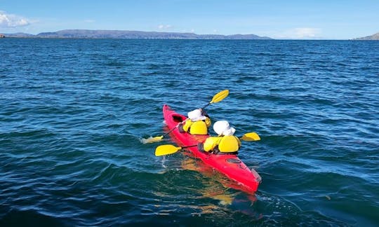 Kayak Rental with Friends in Puno, Peru