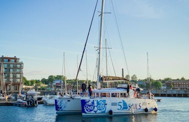 Luxury sailing Catamaran Cool Cat in Tallinn, Estonia