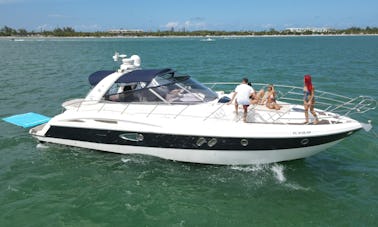 50' CRANCHI Yacht Charter in MIAMI! $200 OFF MON-FRI🌊