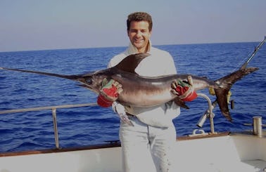 Custom 43ft Sportfishing Offshore Tuna Fishing Protaras